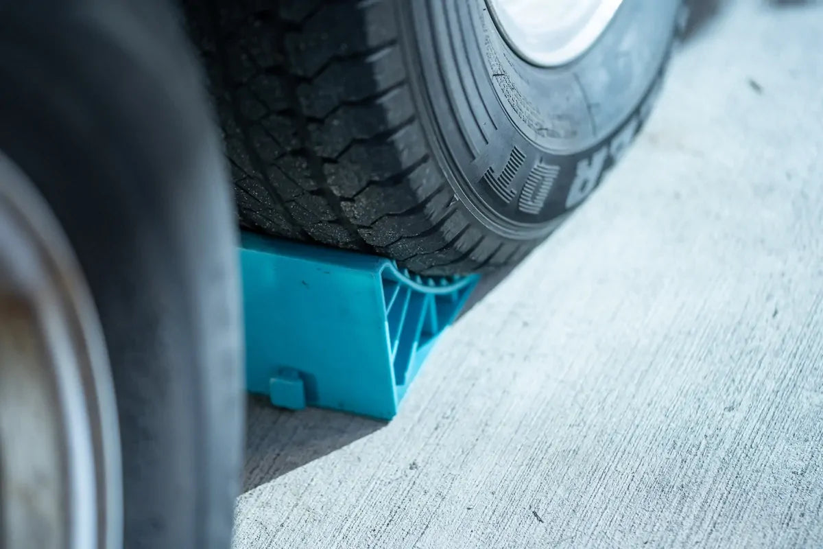 Wheel Chock Camec - Teal