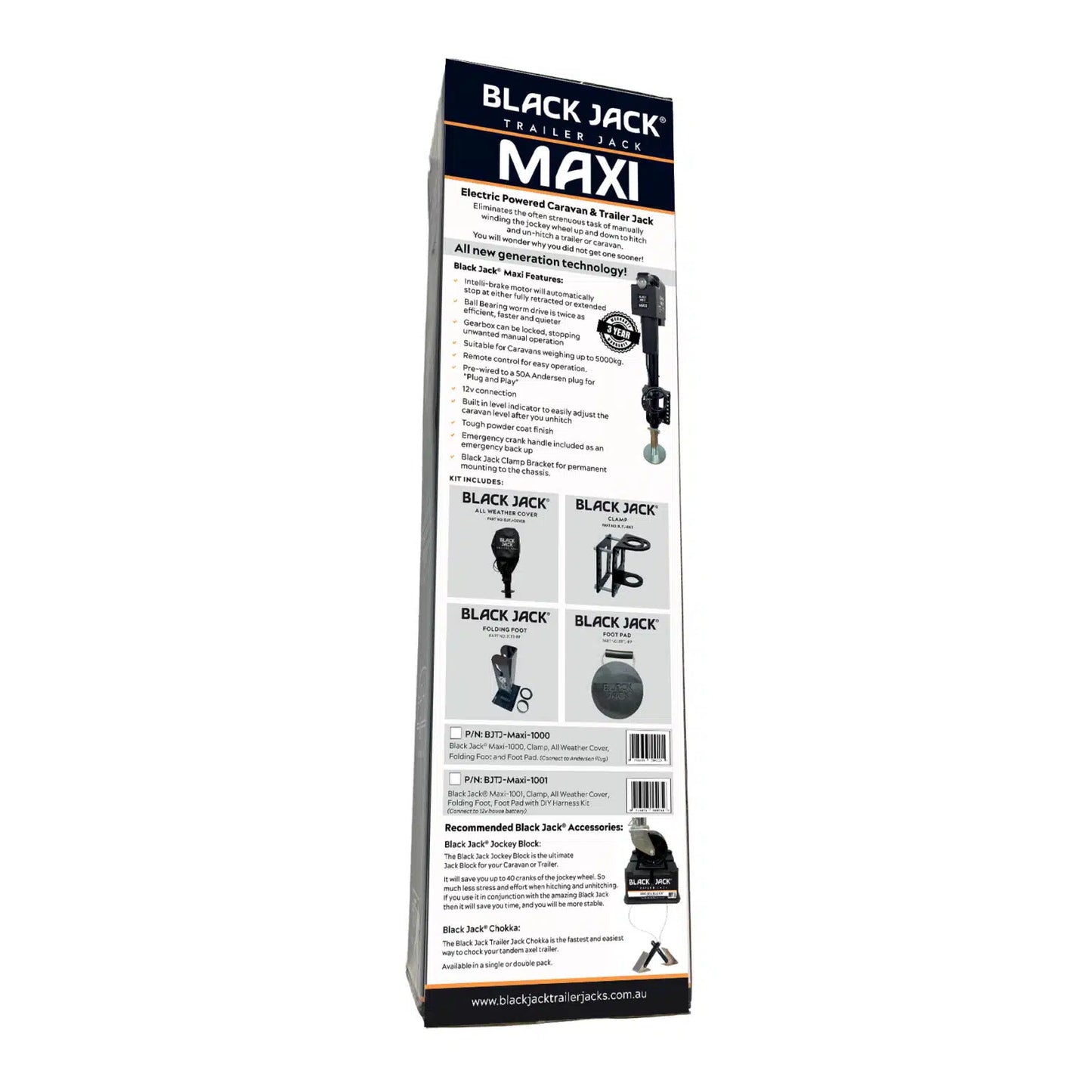 Black Jack Trailer Jack - Maxi